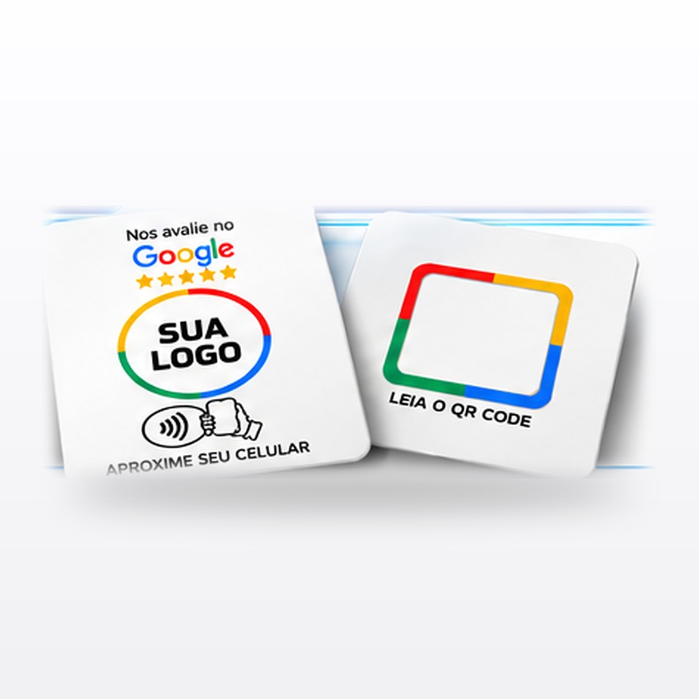 Cartão Personalizado 54 × 85,6 mm — Branco